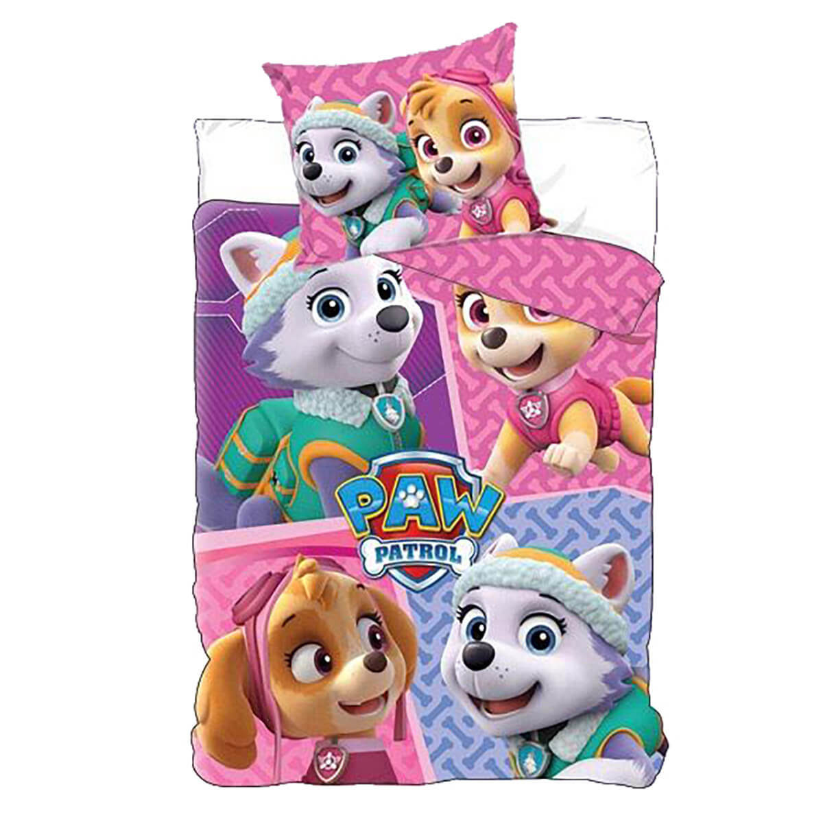 Funda patrulla girls 150x220 (2piezas). Licencia Disney