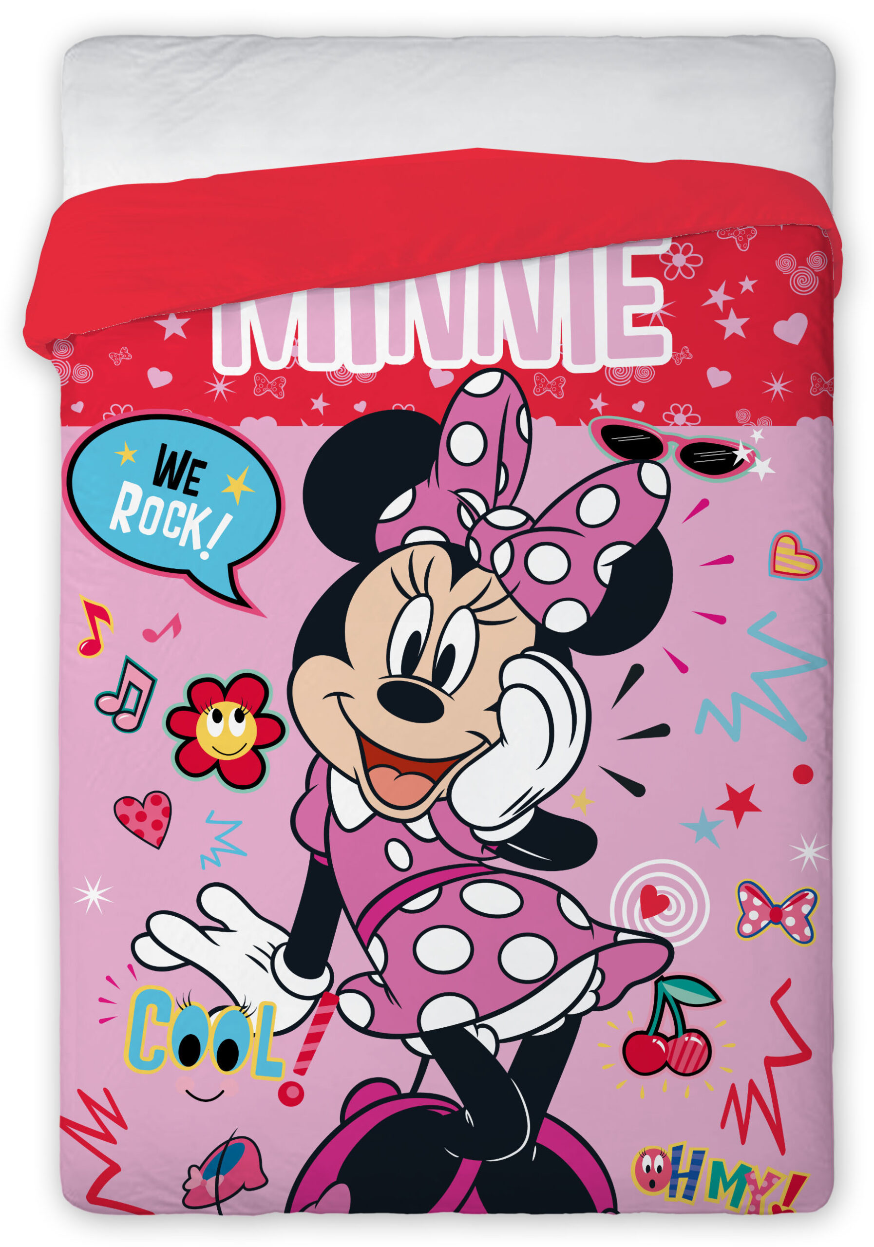 Edred n Minnie Mouse 2 175 cm. x 260 cm. Cama 90 cm