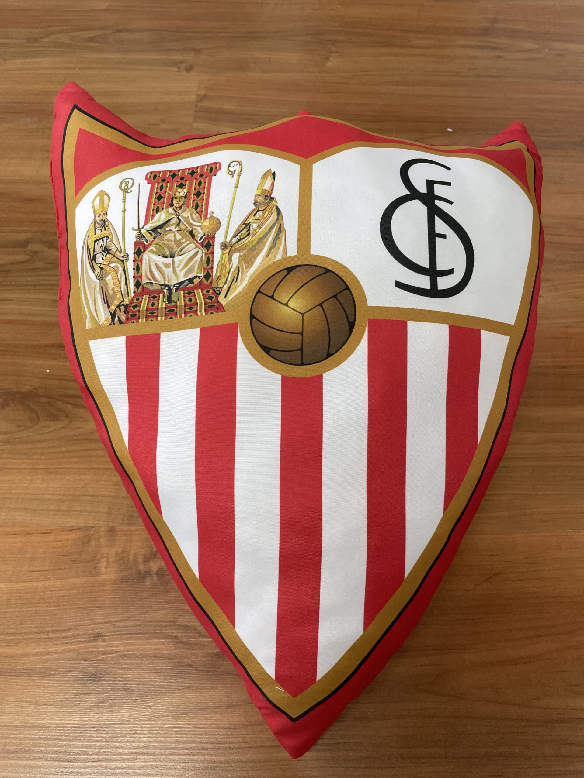 Caja de 12 ceras de colores del Sevilla Fúbol Club